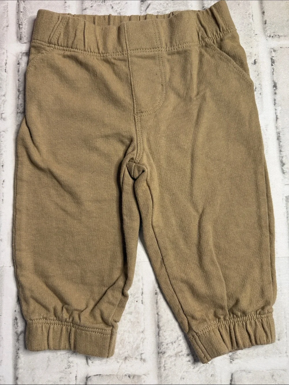 Carter's Baby Boys Navy, Khaki, White and Green 4-Piece Outfit Set